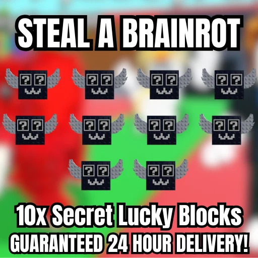 STEAL A BRAINROT 💸🔥10X BLOCCHI FORTUNATI SEGRETI🔥💸 - RUBA UN ROMBO CEREBRALE ECONOMICO!⚡💸