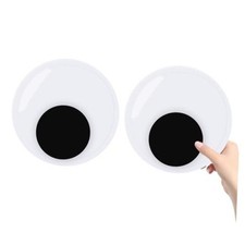 7 Inch Giant Googly Eyes with Self-Adhesive, 2 Pcs Large 2 PCS White-7inch