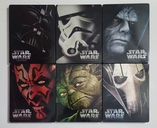 Star Wars Saga Steelbook Collection Episode 1-6 Rare Collection BLU-RAY New Hope