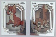 TOPPS Chrome Disney, The Fox and The Hound / ...