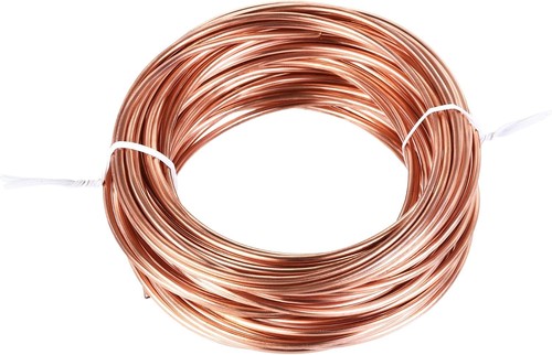 New - Roll Coil 1/8" OD x  5/64" ID, 50 ft Soft Copper Refrigeration Tube Tubing