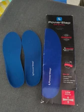 Powerstep Original Full Length Orthotic Insoles Men's 3-3.5 Women's 5-5.5 ASM 