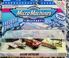 1993 Galoob Micro Machines Military 16 Vexxor Battalion Collection. Vintage New