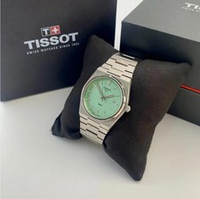 Nuovo orologio da uomo TISSOT PRX 40 mm orologio al quarzo quadrante verde chiaro T137.410.11.091.01