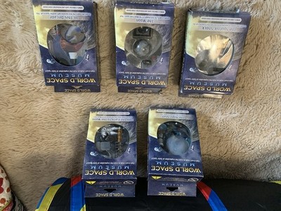 (5) Five World Space Museum Figures New