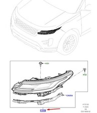 LR Range Rover Evoque L551 Front Right Headlight Lhd LR186031 Nouveau authentiqu