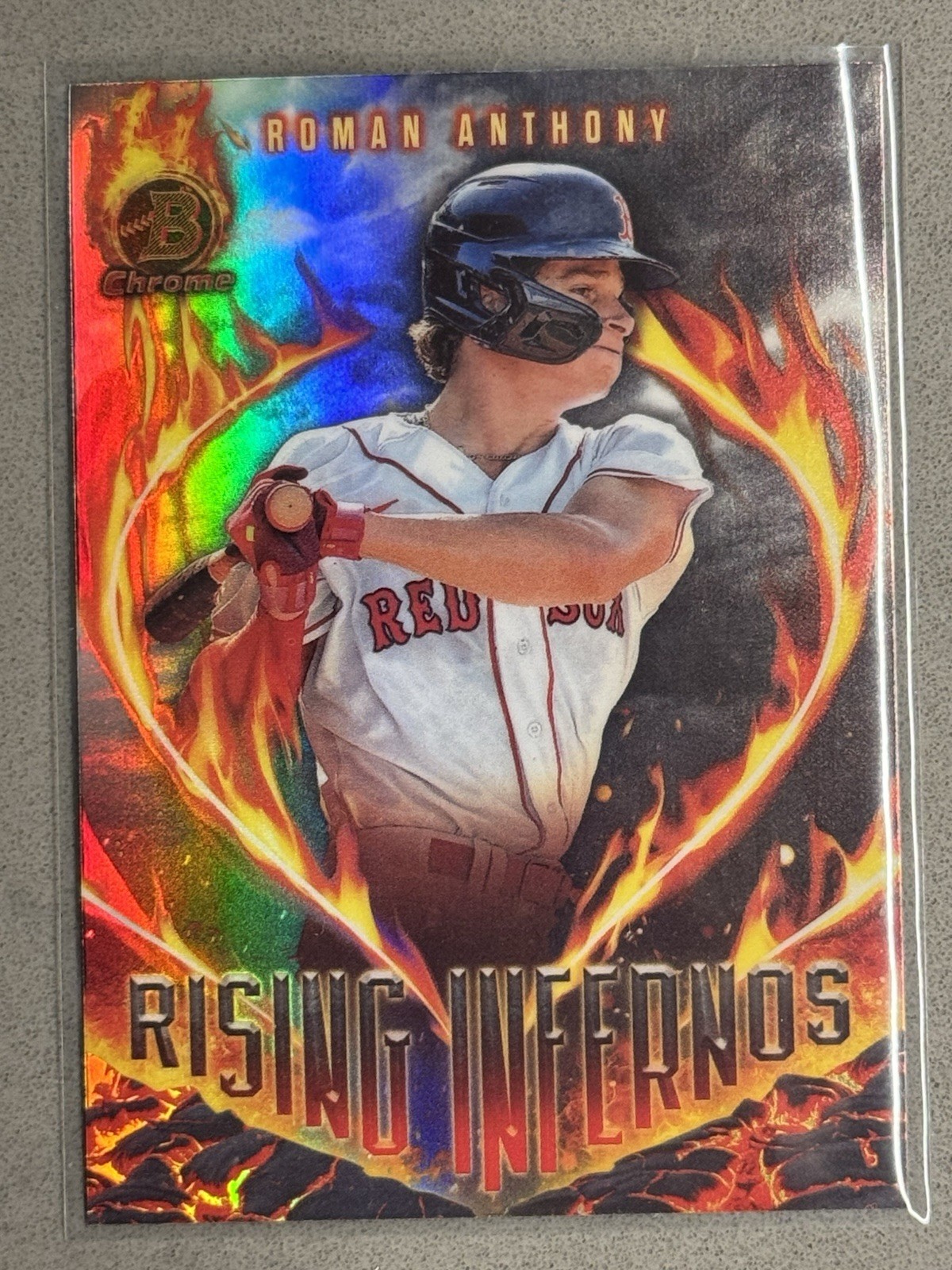 2024 Bowman - Rising Infernos Roman Anthony #RI-18 (RC)