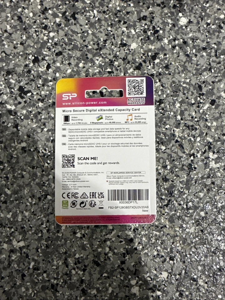 SP Superior Pro 128 GB Micro SDXC Ultra HD Memory Card UHS-I Card - Image 2 of 2