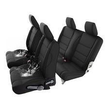 GIANT PANDA Neoprene Seat Covers for Jeep Wrangler JK 2-Door (2007-2010), Neo...