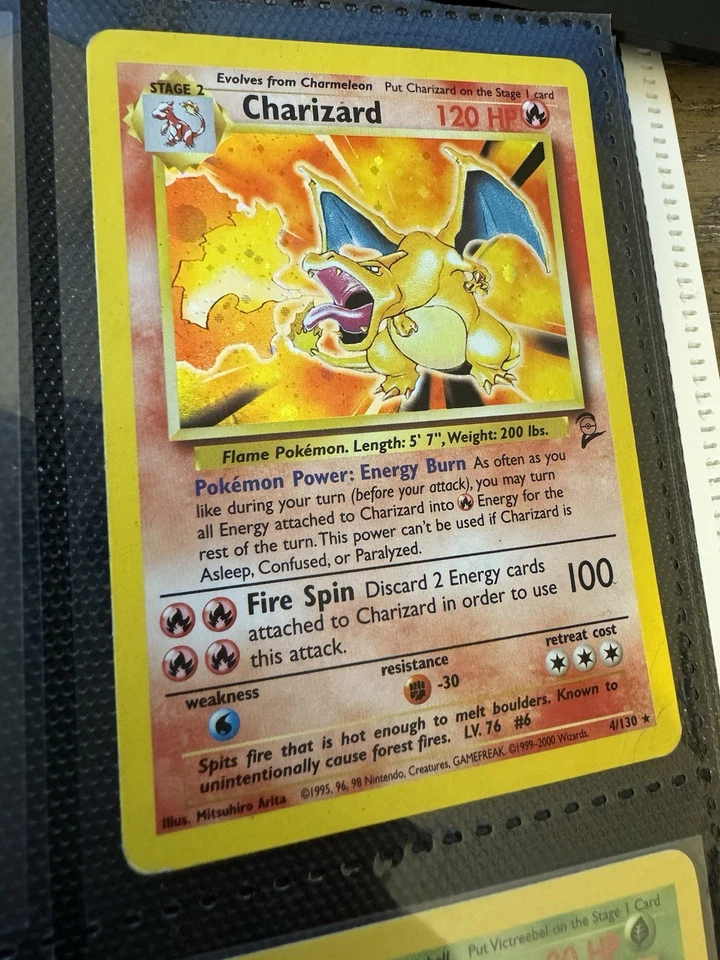 Charizard 004/130 Base Set 2 Holo - Image 2 of 4