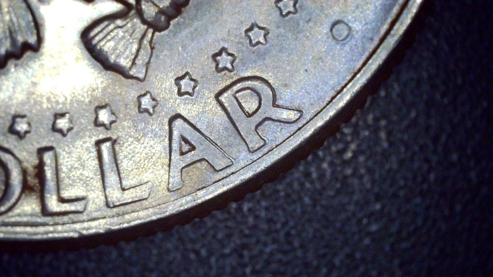 1971 D Kennedy Half Dollar US Coin, Circulated Error DDR -[ see Pics ...