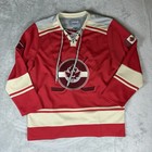 Vintage Hockey Jersey Team Canada Niagara Falls Men’s Medium Red