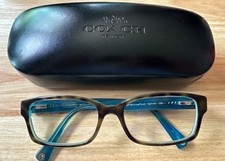 Coach HC6040 Brooklyn 5116 Dark Tortoise Teal Eyeglasses Frames 52-16-135