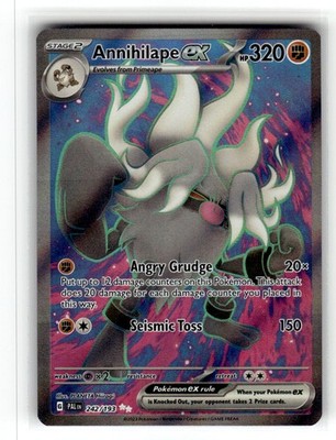 Annihilape ex - SV02: Paldea Evolved Holo Ultra Rare 242/193 NM