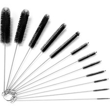 Straw Cleaning Brushes 12 Pack Pipe Cleaner Brush Set for Reusable Straws Small