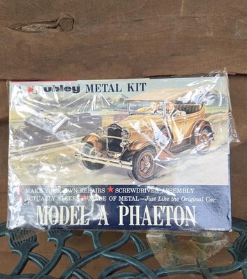 Vintage Hubley FORD MODEL A Phaeton Metal Kit no.4856 NEW IN Box