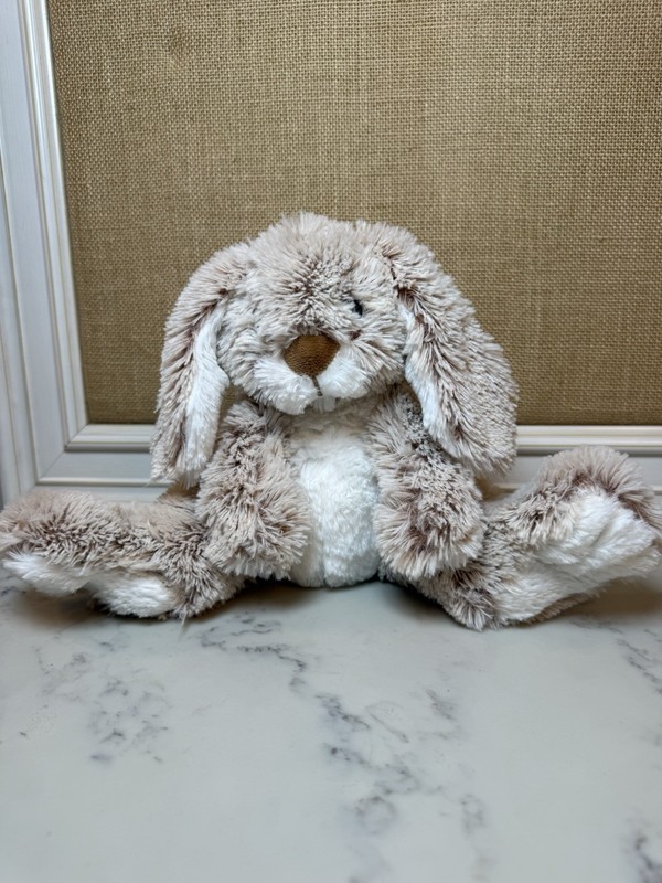 Melissa & Doug 7674 Burrow Bunny Rabbit Stuffed Animal, Extra-Soft Plush Fur