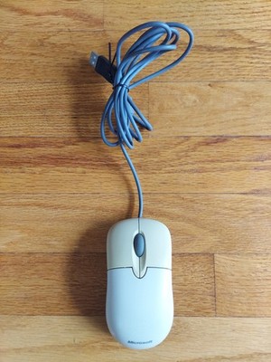 Microsoft Basic Optical Mouse (USB/PS2 Compatible), Works, Fast Shipping