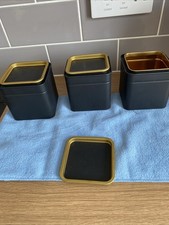 IKEA metal storage containers