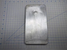 VINTAGE SHELL Gasoline Service Station Receipt Clipboard Printline Aluminum