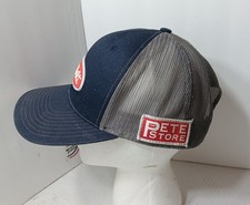 Peterbilt Semi Truck Red Patch Pete Store Logo Richardson 112 Trucker Hat Cap