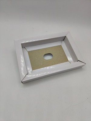 SNES Super Nintendo Spieleeinsatz Tray Patronenhalter Karton Weiß