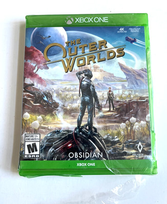 The Outer Worlds   Xbox One 4K Ultra HD   Brand New (Damaged Case)