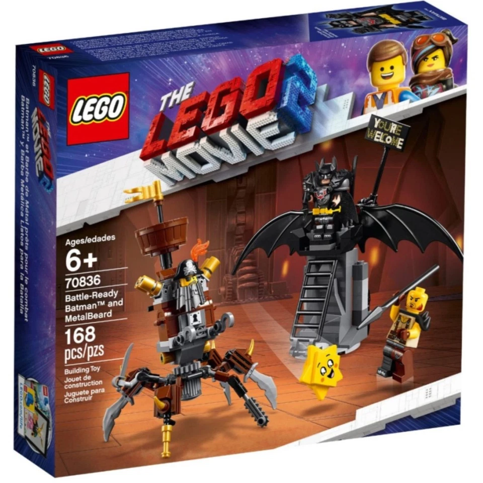 LEGO® SET 70821 + 70836 THE LEGO® MOVIE 2 Batman + EisenBart Space Werkstatt - Bild 4 von 4