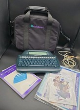 Alphasmart 3000 Portable Word Processor With Carrying Case Translucent Blue