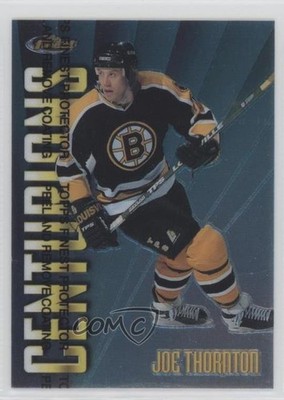 1998-99 Topps Finest Centurions 54/500 Joe Thornton #C17 HOF 06tj