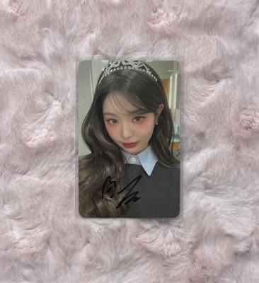 IVE Empathy Era Wonyoung Signed Photocard OFFICIAL!!
