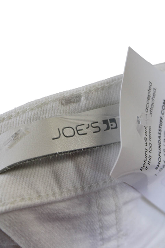 Joes Womens Cotton Zip Button Fray Bottom Light Wash Denim Shorts White Size EUR - Picture 4 of 6