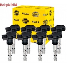 8x HELLA Z&uuml;ndspulen f&uuml;r Mercedes-Benz S-Klasse W222 V222 X222 SL R231 500 63