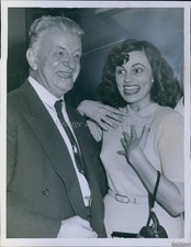 1951 Miami Oun Walther Smile Formal Clothing 6X8 Historic Vintage Press Photo