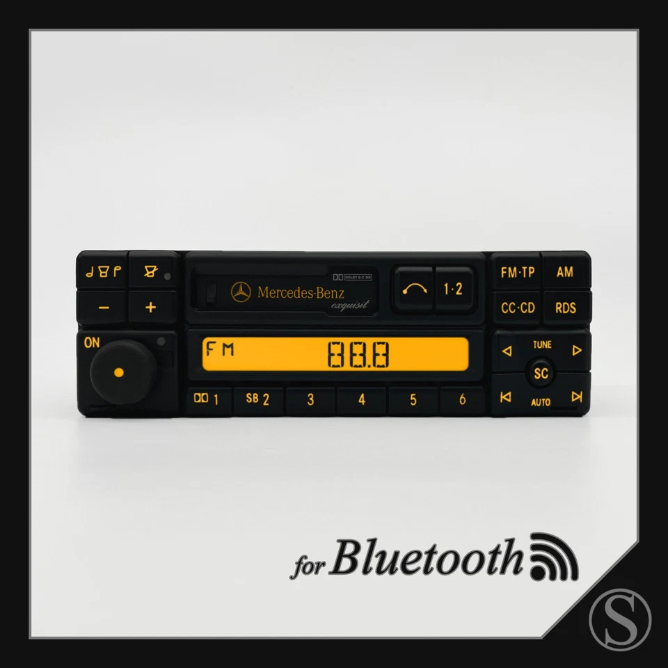 Mercedes-Benz Exquisit BE1690 Radio Bluetooth Becker W202 W124 W126 W140 R129 SL