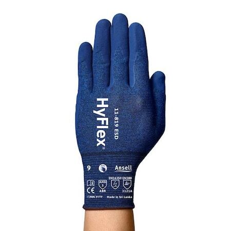 Ansell Hyflex 11-819 Cut Resistant Light Duty Multi-Purpose Gloves A1 Level 18 Pairs