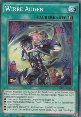 YU-GI-OH, TANGLED EYES, C, CORE-EN066, 1st Edition, Excellent