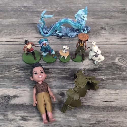 Raya & The Last Dragon Land Of Kumandra Toys 8 Official Figures Lot 2021 Disney - Picture 7 of 8