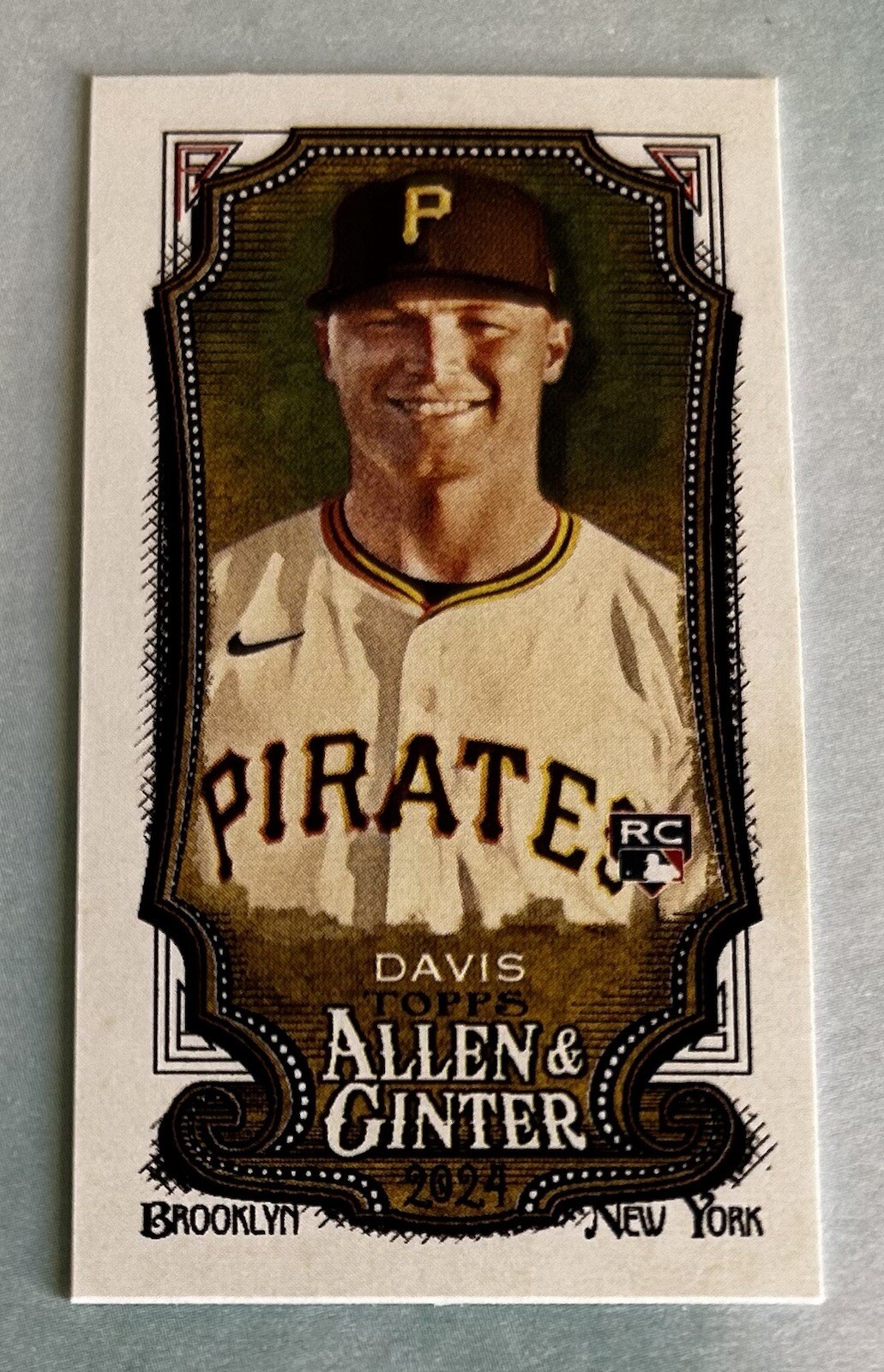 Henry Davis 2024 Topps Allen & Ginter #4 Mini RC Rookie Pittsburgh Pirates