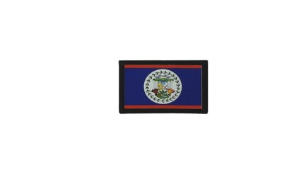 Aufnäher Patch Stickt Drucke Reise Souvenir Backpack Flagge Belize