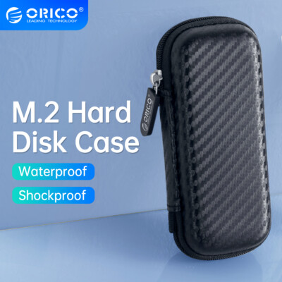 ORICO M.2 Hard Disk EVA Portable HDD Storage Bag for M.2 SSD/Data Line/Earphone