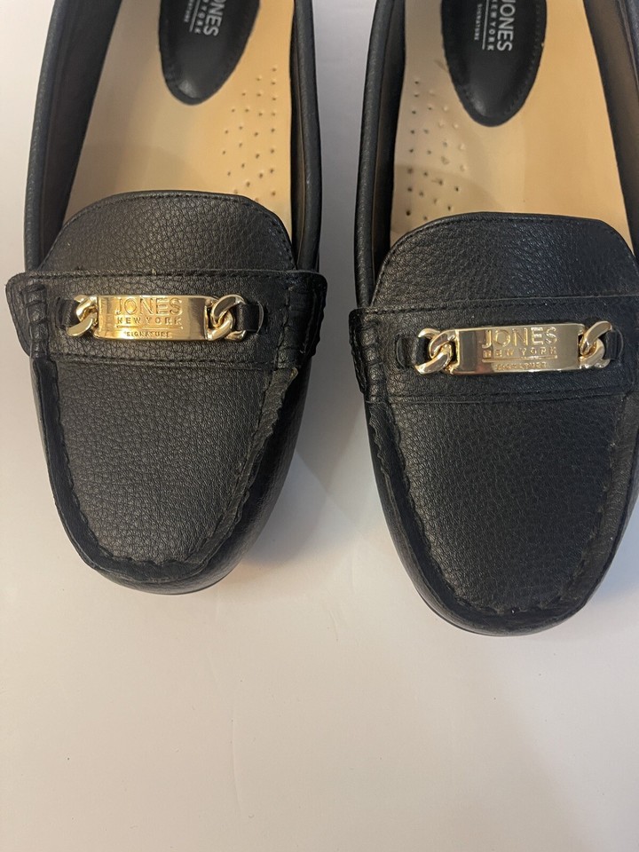 Jones New York Shoes Cheyna Classic Black Flats Size 8M eBay