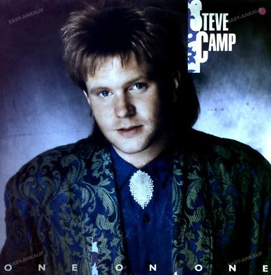 Steve Camp - One On One UK LP + Insert (VG+/VG) .