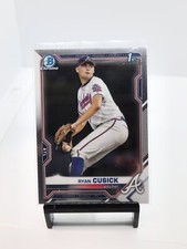 2021 Bowman Draft Chrome Ryan Cusick 1st Bowman Atlanta Braves #BDC-27