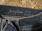 WOMENS SEVEN 7 FOR ALL MANKIND JOSEFINA BOYFRIEND DENIM BLUE JEANS 28 X 27 EUC — photo 2