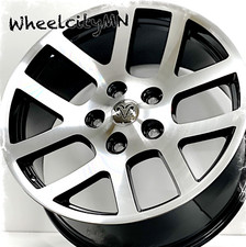 20 Gloss Black Machine Dodge Ram 1500 Srt10 Viper Oe 2223 Replica Wheels 5x5.5