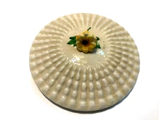 Antique 1920's Maruhon Ware Hobnail Dessert LID hard to find 4” diameter