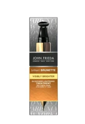 John Frieda Brilliant Brunette Express Aufhellungsbehandlung in der Dusche 1x34ml NEU