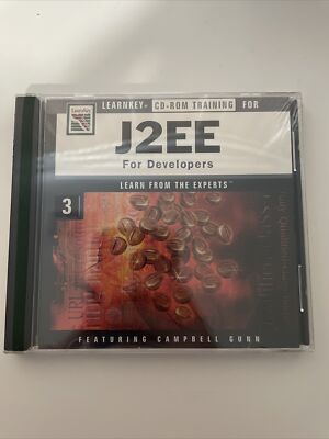 Microsoft Sealed J2EE For Developers Learnkey Cd For Training Lewrn ...