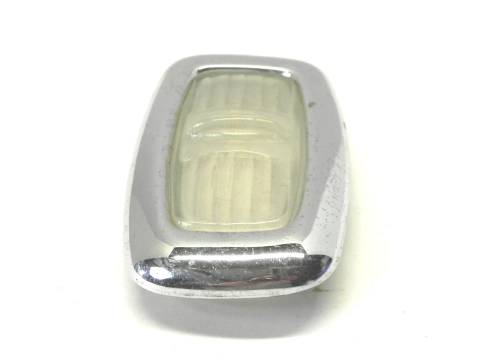 VINTAGE 1951-1954 HENRY J KAISER DOME LIGHT LENS & BEZEL NO SWITCH NEW OLD STOCK - Image 3 of 4